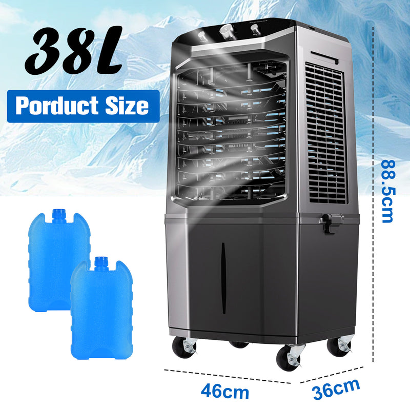Advwin Evaporative Air Cooler Fan With 38L Water Tank