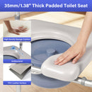 Advwin 6-Level Toilet Seat Height Adjustable for Elderly