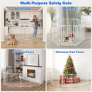 Advwin Adjustable Pet Safety Gate & Play Yard 380cm