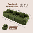 Advwin 3-4 Seater Sofa CorduroyNo Assembly Modular Sofa (Pre-Order)