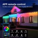 Advwin Smart Outdoor String Lights with Remote & APP