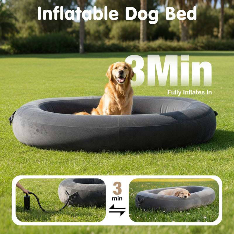 Advwin Inflatable Human Dog Bed with Inflator