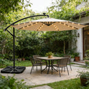 Advwin 4-Piece Cantilever Umbrella Base
