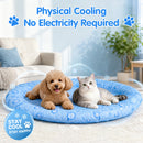 Advwin Round Waterproof Dog Cat Self-Cooling Mat