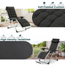 Advwin Folding Zero Gravity Chair w/ 170° Adjustable Recline
