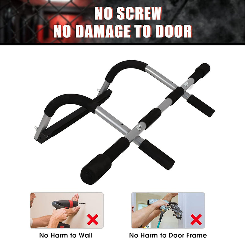 No damage pull up bar best sale