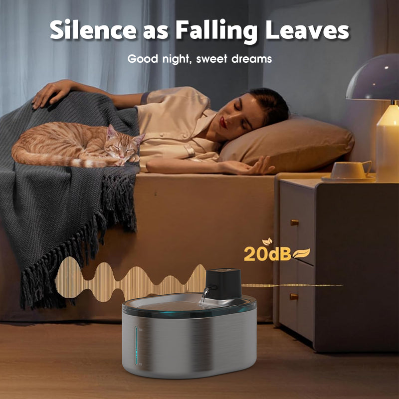 Advwin 4L Wireless Cat Water Fountain(Pre-order)