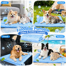 Advwin Pet Cooling Mat w/ Raised Cotton Edges 68x116cm