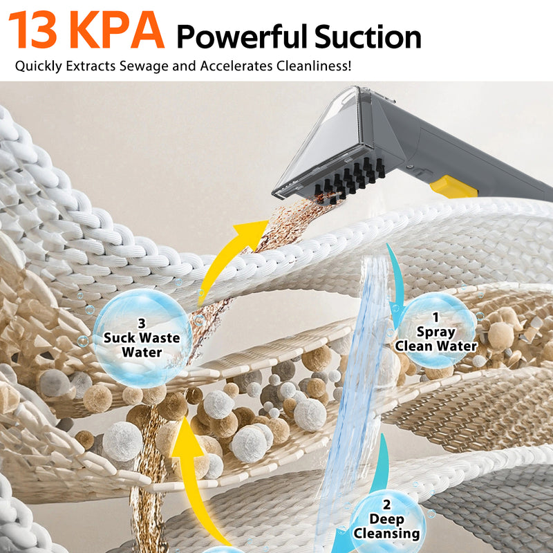 Advwin Spot Cleaner Portable Carpet & Upholstery Cleaner