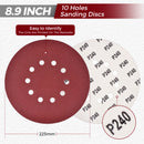 Advwin Drywall Disc Sandpapers 15 PCS