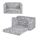 Advwin 2-in-1 Foldable Toddler Couch for Kids