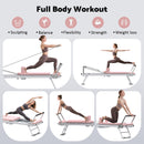 Advwin Foldable Pilates Reformer Machine with Wheels