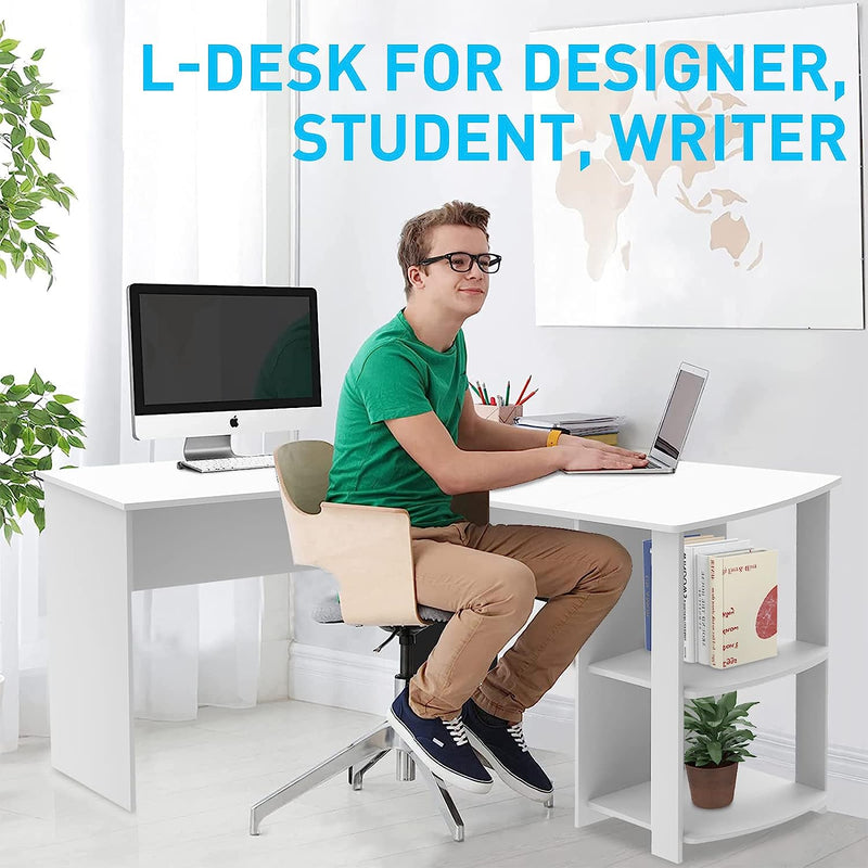 Advwin L Shaped Computer Desktops Corner Desk