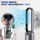 Advwin Bladeless Tower Fan with Air Purification Filter