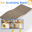 Advwin Plastic Cat House with Scratching Board