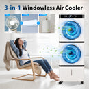 Advwin Evaporative Air Cooler Fan Dual-Turbine Airflow