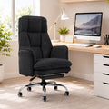 Advwin Office Armchair with Adjustable Arms & Footrest