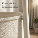 Advwin Small Round Side Table w/ Charging Station