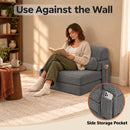 Advwin 3-in-1 Modular Folding Sofa Bed Corduroy