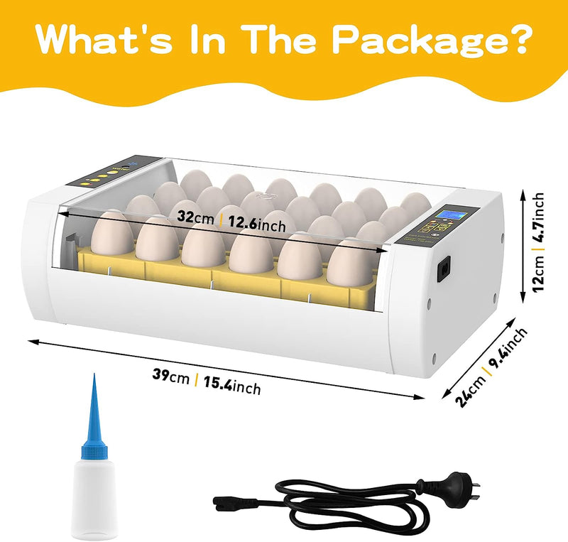 Advwin 24 Egg Incubator Automatic Turning