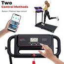 Advwin Electric Treadmill for Home w/Safety Key