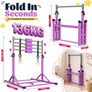 Advwin Gymnastics Bar for Kids Quick Foldable Horizontal Bar