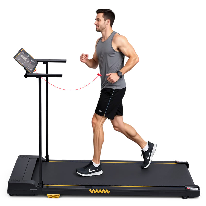Advwin Electric Treadmill with Detachable Tabletop