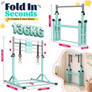 Advwin Gymnastics Bar for Kids Quick Foldable Horizontal Bar