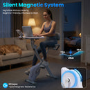 Advwin Foldable Exercise Bike with Desk