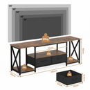 Advwin 140cm TV Cabinet Entertainment Unit