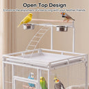 Advwin 153cm Large Bird Cage with Rolling Stand