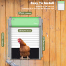 Advwin Automatic Chicken Coop Door Solar Opener