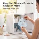 Advwin 8L Mini Makeup Fridge with LED