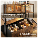 Advwin Bakers Rack with Power Outlet & LED Light