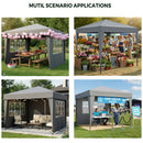 Advwin Folding Pop-up Gazebo Marquee 3*3m