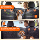 Advwin Dog Car Seat Cover Hard Bottom for Back Seat Extender