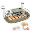 Advwin 24 Eggs Incubator with Automatic Turning & Egg Candler