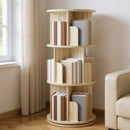 Advwin 3-Tier Rotating Corner Bookshelf 95.5cm