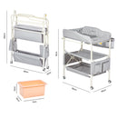 Advwin Portable Baby Changing Table with Adjustable Height