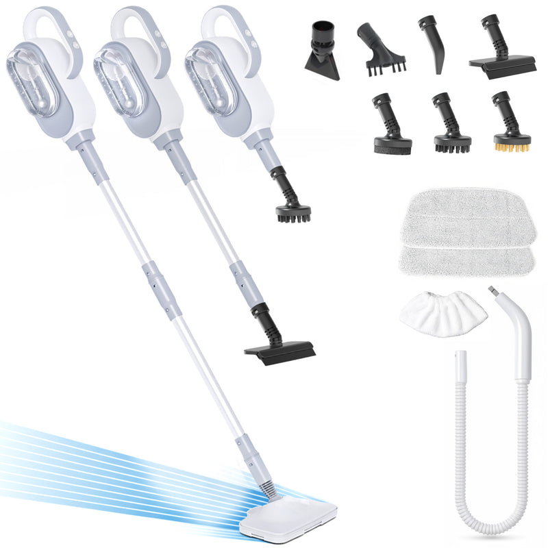 Advwin 12-in-1 Steam Mop with 3-Steam Mode