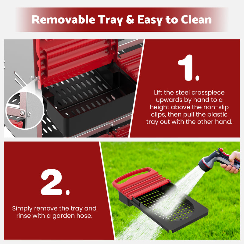 Advwin Chicken Nesting Box with Removable Tray