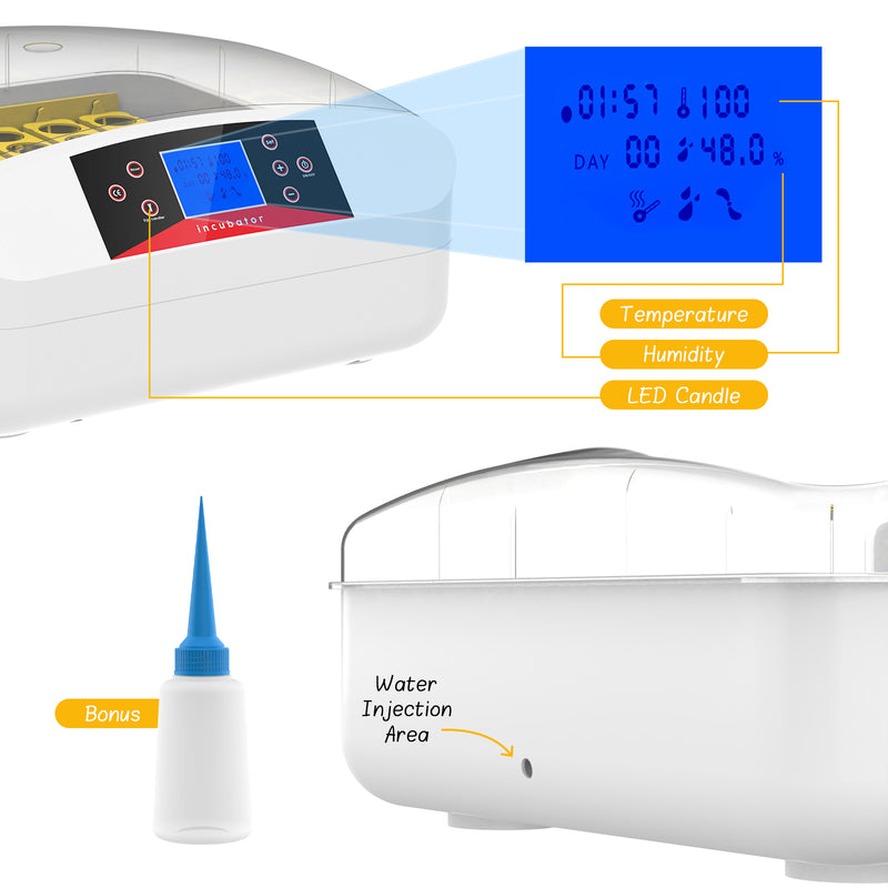 Advwin 56 Egg Incubator Automatic Turning