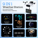 Advwin WiFi Smart Weather Station w/ 7.5" Color Screen