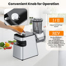 Advwin 8-IN-1 Electric Cheese Grater Multi Meat Grinder