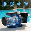 Advwin 2HP Pool Pump 1500W Self Priming High Flow Pump