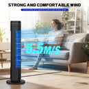 Advwin Electric Tower Fan w/ 90° Oscillation & Remote