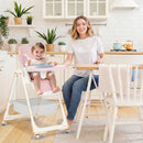 Advwin 3-in-1 Folding Baby High Chair Toddler Feeding Chair