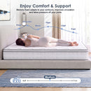 Advwin 30CM Hybrid Mattress Memory Foam &  Pocket Springs