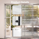 Advwin Aluminum Pet Door for Sliding Door Medium Size