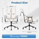 Advwin Office Chair with Curved Cushion & Hip Fit Seat